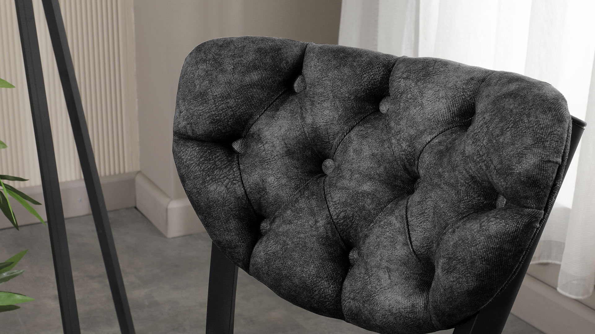 Elma Modeli Chester Yemek Odası,Cafe,Restoran Ve Mutfak Sandalyesi