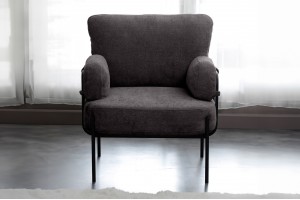 Hermes Siyah 2+1+1 çay seti koltuk takımı