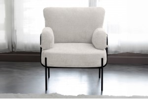 Hermes Krem 2+1+1 çay seti koltuk takımı