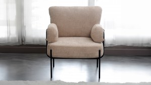 Hermes Balkon,Bahçe,Cafe,Metal Koltuk ,Bahçe,Takli berjer koltuk Sütlü Kahve