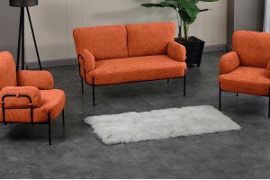 Hermes Kiremit 2+1+1 çay seti koltuk takımı