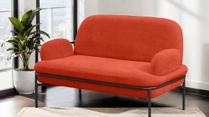 Aster Cafe,Ofis,Büro,Balkon,Otel ,Lobi,ikili,iki kişilik Koltuk Bukle Teddy Kumaş