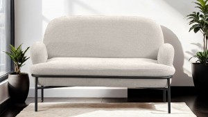 Aster Cafe,Ofis,Büro,Balkon,Otel ,Lobi,ikili,iki kişilik Koltuk Bukle Teddy Kumaş