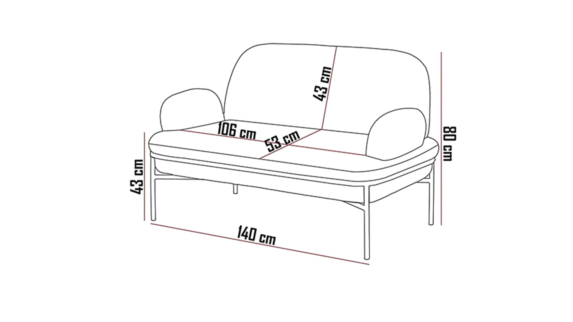 Aster Cafe,Ofis,Büro,Balkon,Otel ,Lobi,ikili,iki kişilik Koltuk Bukle Teddy Kumaş Sütlü Kahve
