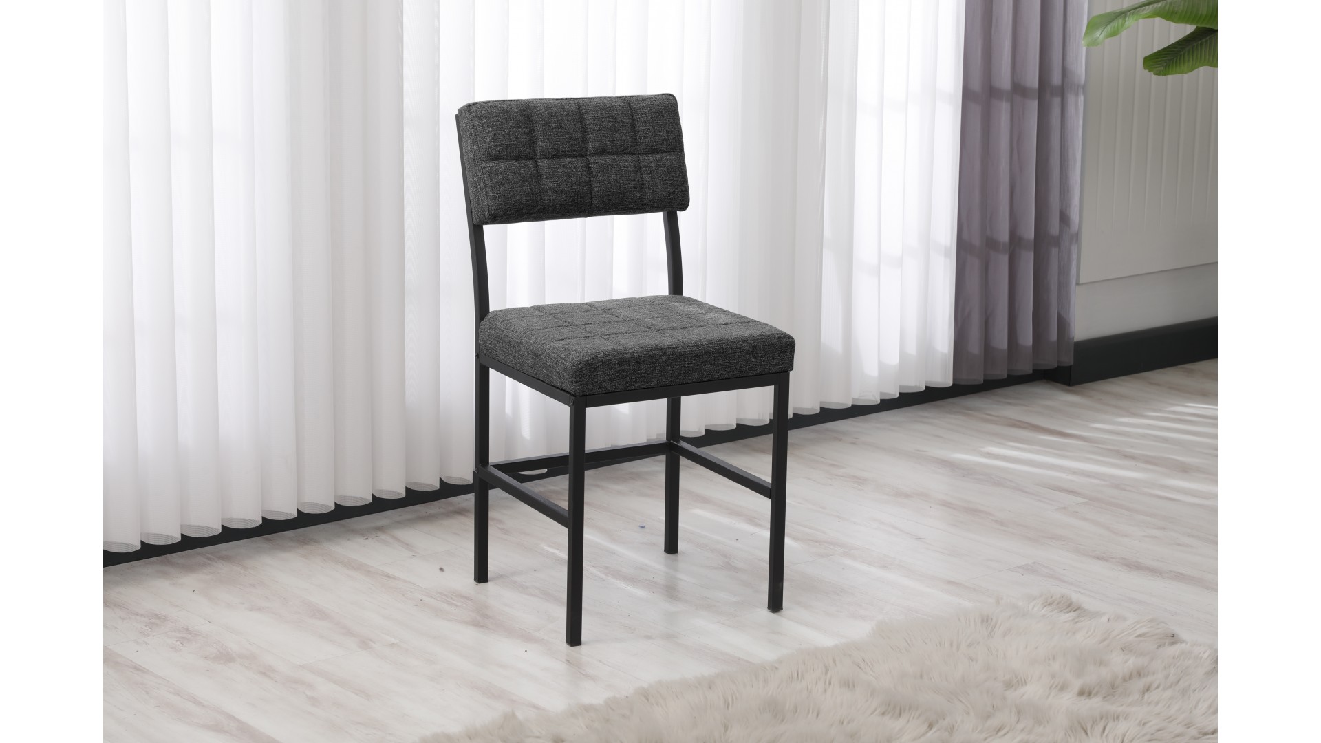 Duba Modeli Chester Yemek Odası,Cafe,Restoran Ve Mutfak Sandalyesi Mürdüm