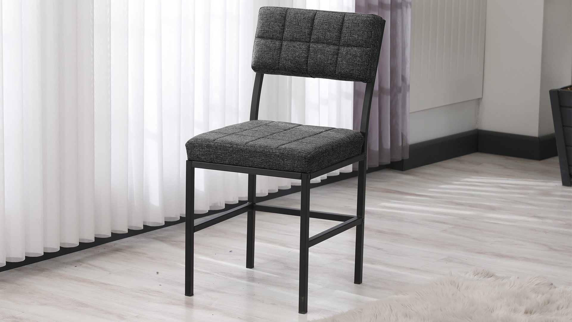 Duba Modeli Chester Yemek Odası,Cafe,Restoran Ve Mutfak Sandalyesi Mürdüm