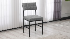 Duba Modeli Sandalye Yemek Odası,Cafe,Restoran Ve Mutfak Sandalyesi Gri