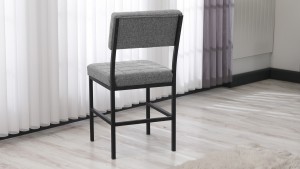 Duba Modeli Sandalye Yemek Odası,Cafe,Restoran Ve Mutfak Sandalyesi Gri