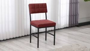 Duba Modeli Sandalye Yemek Odası,Cafe,Restoran Ve Mutfak Sandalyesi Bordo