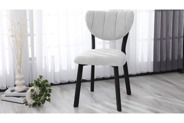 Elma Modeli Yemek Odası, Cafe, Restoran Ve Mutfak Sandalyesi Teddy Krem