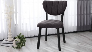 Elma Modeli Chester Yemek Odası,Cafe,Restoran Ve Mutfak Sandalyesi Teddy Füme