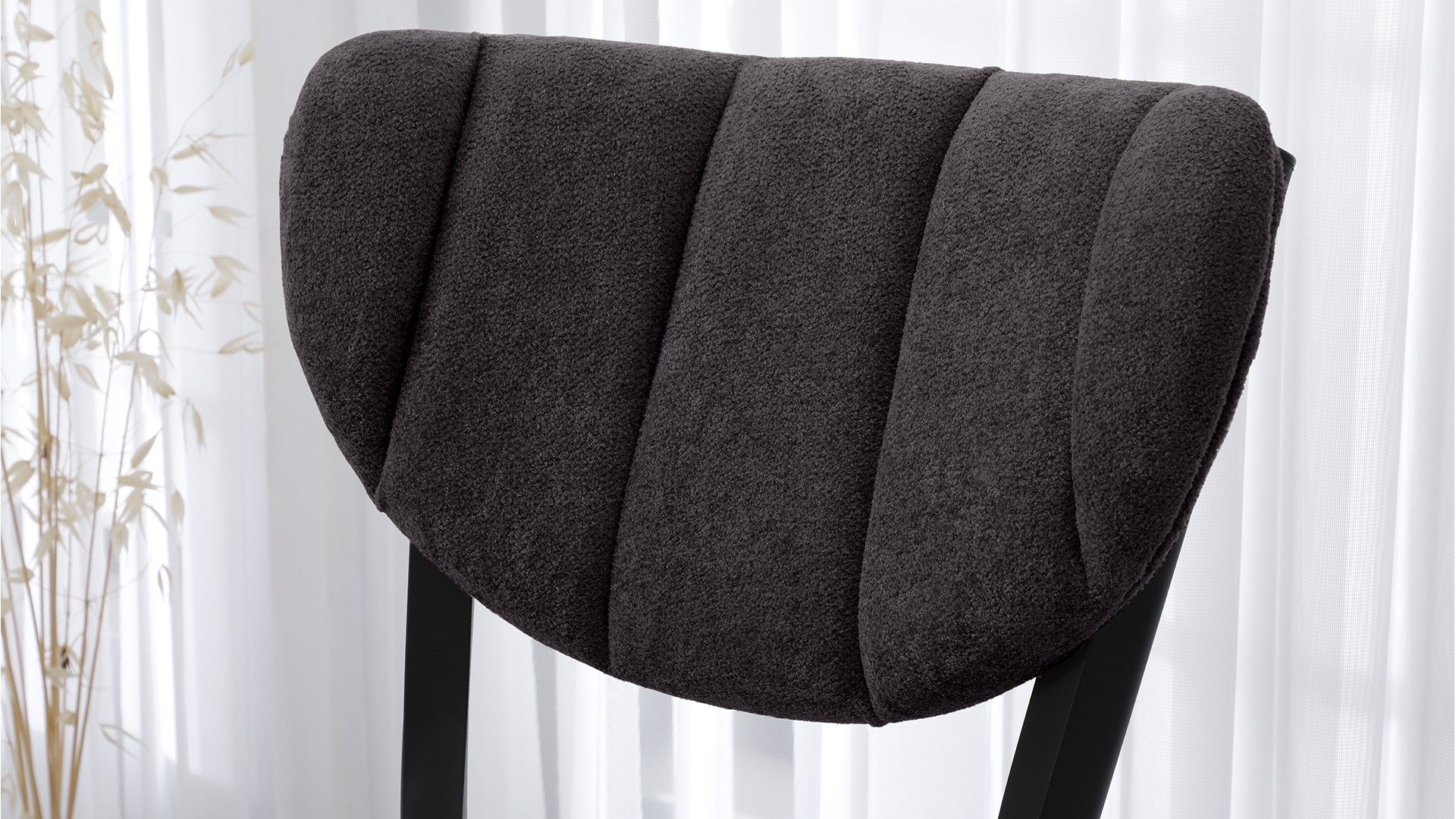 Elma Modeli Chester Yemek Odası,Cafe,Restoran Ve Mutfak Sandalyesi Teddy Füme