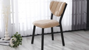 Elma Modeli Chester Yemek Odası,Cafe,Restoran Ve Mutfak Sandalyesi Teddy Kapiçino