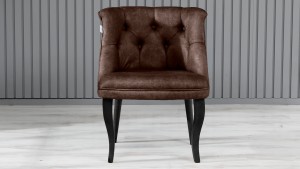 Roma Kolsuz Çay Seti Koltuk Takımı Nubuk Kumaş Ahşap Ahşap Ayak Kahve