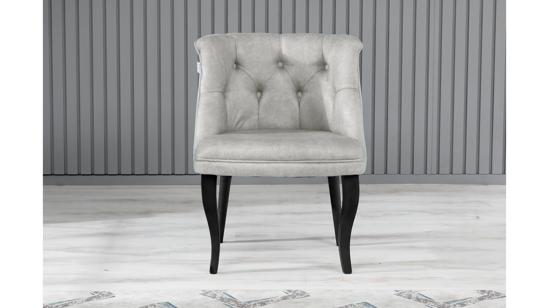 Roma Kolsuz Çay Seti Koltuk Takımı Nubuk Kumaş Ahşap Ahşap Ayak Krem