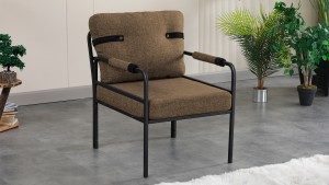 Armens Linda Balkon,Bahçe Mobilyası,Cafe,Metal Koltuk Takımı 1 ikili 2 Tekli Kahve