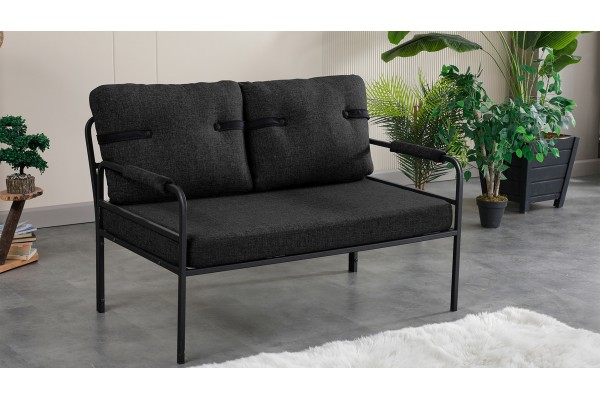 Linda Balkon, Bahçe Mobilyası, Cafe, Metal Koltuk Takımı 1 ikili 2 Tekli Füme Linda Balkon, Bahçe Mobilyası, Cafe, Metal Koltuk Takımı 1 ikili 2 Tekli Füme