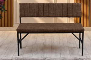 Melody 110x155 Çok Amaçlı Mutfak Köşe Bench Bank Takımı Ayrılabilir 2 Adet İkili Bench