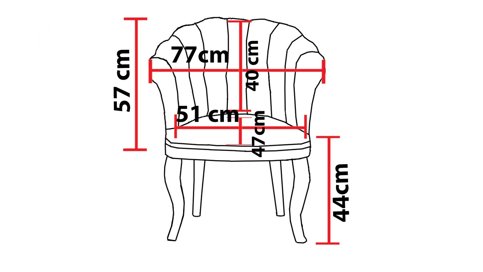 Papatya Çay Seti Koltuk Takımı Babyface Kumaş Siyah Metal Ayak Kiremit