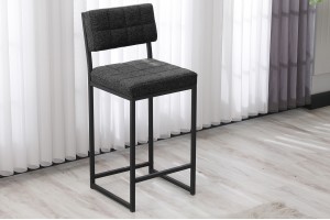 Retro 66 cm Bar Sandalyesi Füme