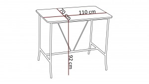 Retro Ada Bar Mutfak Masa Takımı 4 Sandalye Keten Kumaş Gri 1 Masa Siyah Mermer Desenli