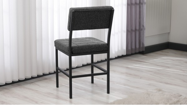 Dubai 2 Sandalyeli Mutfak Masa Takımı – Kompakt Modern Tasarım-70x70 Ceviz - Füme