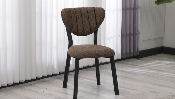 Elma 2 Sandalyeli Mutfak Masa Takımı – Kompakt Modern Tasarım-70x70 Beyaz - Kahve