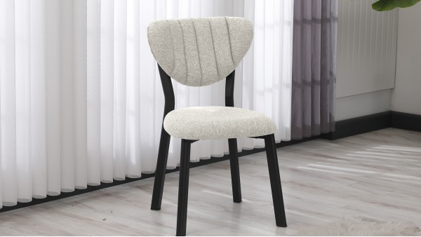 Elma 2 Sandalyeli Mutfak Masa Takımı – Kompakt Modern Tasarım-70x70 Beyaz - Krem
