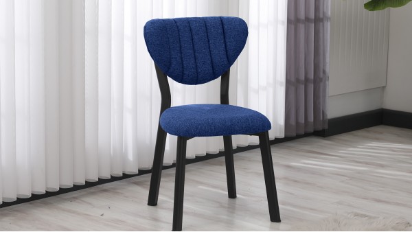 Elma 2 Sandalyeli Mutfak Masa Takımı – Kompakt Modern Tasarım-70x70 Beyaz - Lacivert