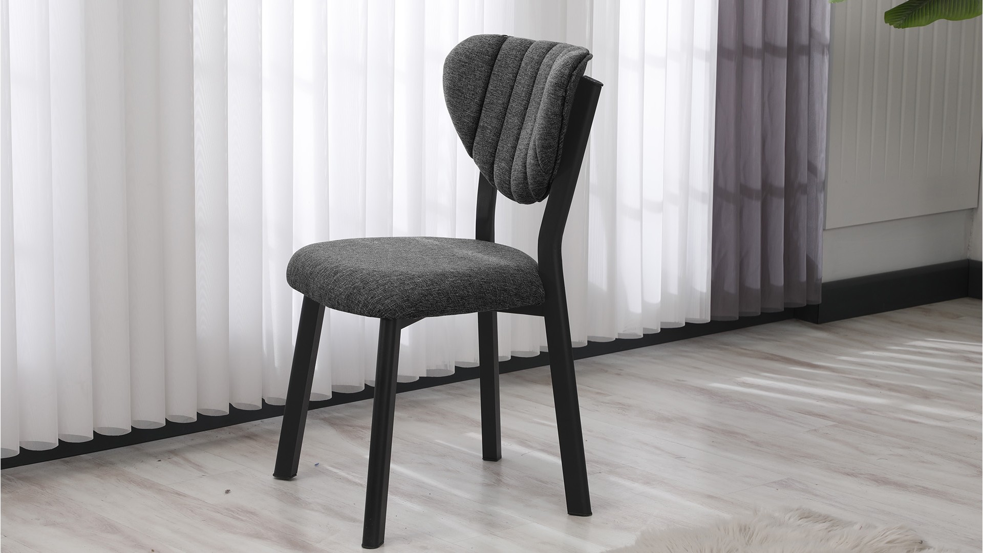 Elma 2 sandalyeli 70x70 cm Beyaz Füme mutfak masa takımı