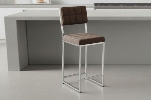 Retro 66 cm Bar Sandalyesi Kahve