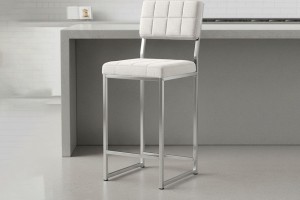 Retro 66 cm Bar Sandalyesi Krem