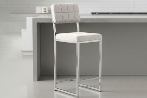 Retro 66 cm Bar Sandalyesi Krem